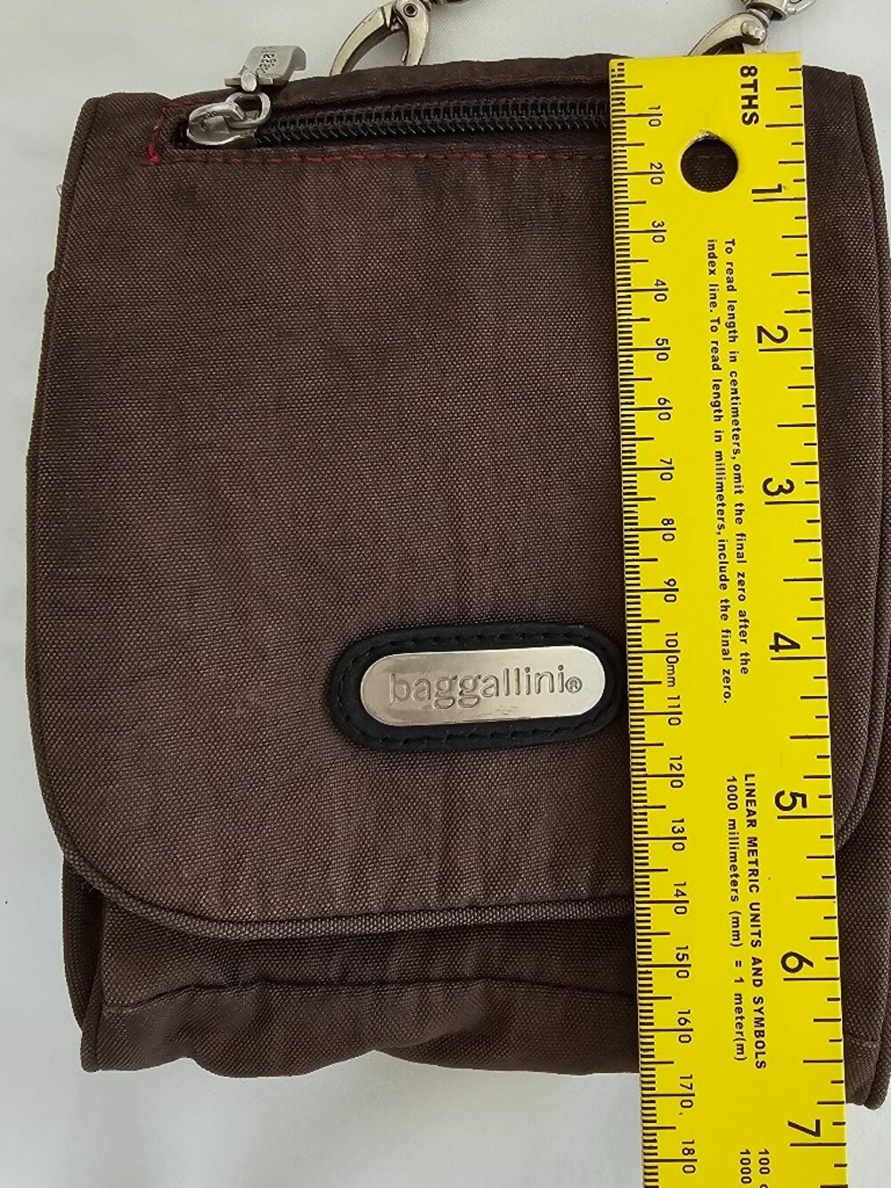 Baggallini small brown crossbody - Picture 7 of 10
